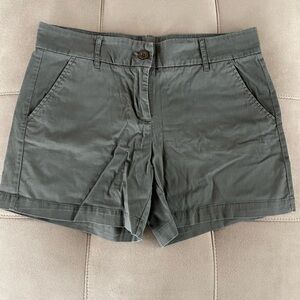 Per Se Olive Green Cargo Shorts